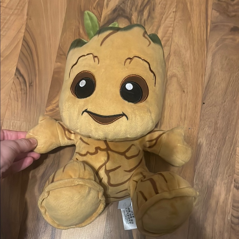 Disney Groot Stuffed Animal - Brown and Green